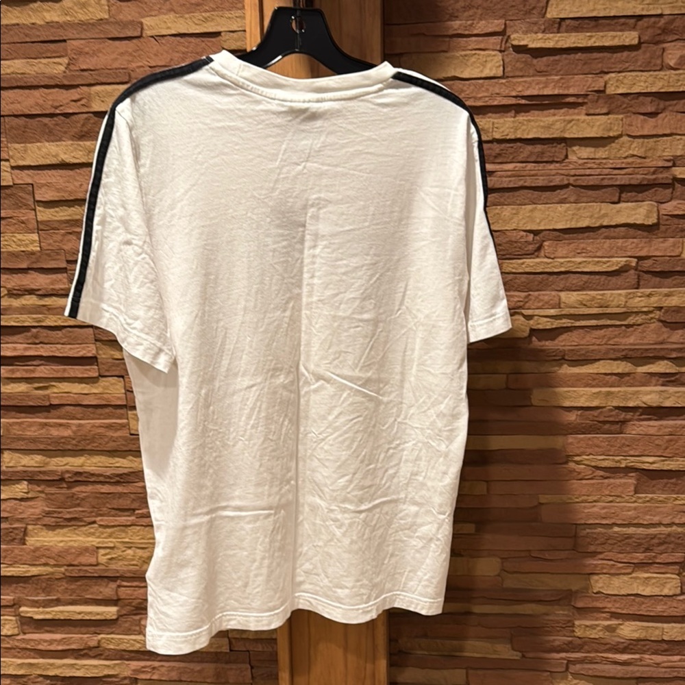 Adidas Limited Edition from Europe White Graphic Men's T-Shirt - Picture 9 of 9